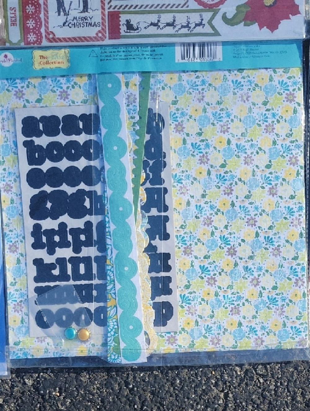 Assorted Patterned Scrapbook Paper Packs - Bright Multi-Color Sets - Picture 15 of 16